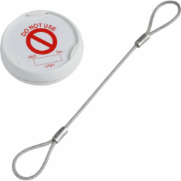 Universal Tag HOLDERS COATED STRAPS
