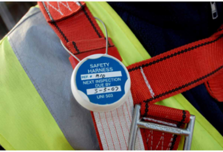 Universal Tag HOLDER W/6" STEEL STRAPS KIT