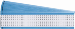 Wire Marker Card - Repositionable Vinyl Cloth, Legend 0 to 10