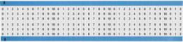 Wire Marker Card - Repositionable Vinyl Cloth, Legend 0 to 10