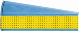 Numbers on Color Backgrounds Wire Markers, 1.5" H, Pack of 25 Cards, Black on Yellow, 0