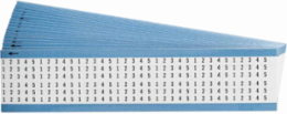 Wire Marker Card - Repositionable Vinyl Cloth, Legend 1 to 5