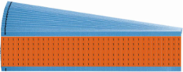 Numbers on Color Backgrounds Wire Markers, 1.5" H, Pack of 25 Cards, Black on Orange