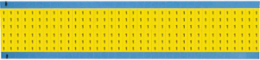 Solid Numbers Scored Wire Marker Card, 1, Cloth, Black on Yellow