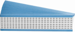 Wire Marker Card - Repositionable Vinyl Cloth, Legend 101