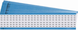 Wire Marker Card - Repositionable Vinyl Cloth, Legend 114