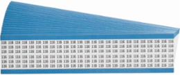 Wire Marker Card - Repositionable Vinyl Cloth, Legend 116