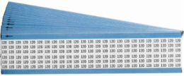 Wire Marker Card - Repositionable Vinyl Cloth, Legend 120