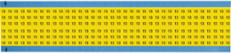 Solid Numbers Scored Wire Marker Card, 13, Cloth