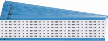 Wire Marker Card - Repositionable Vinyl Cloth, Legend 134