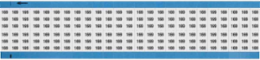 Solid Numbers Scored Wire Marker Card, 169, Black on White