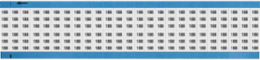 Solid Numbers Scored Wire Marker Card, 188, Black on White