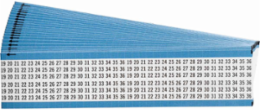 Wire Marker Card - Repositionable Vinyl Cloth, Legend 19 to 36