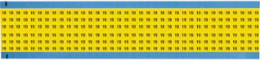 Solid Numbers Scored Wire Marker Card, 19, Cloth