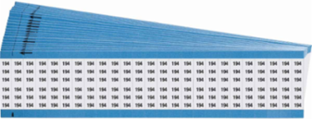 Wire Marker Card - Repositionable Vinyl Cloth, Legend 194