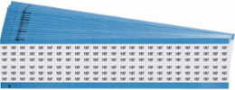 Wire Marker Card - Repositionable Vinyl Cloth, Legend 197