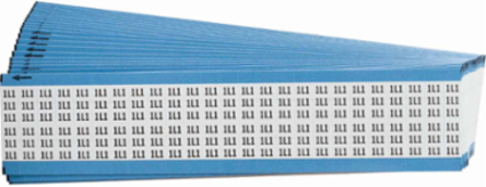Wire Marker Card - Repositionable Vinyl Cloth, Legend 1L1