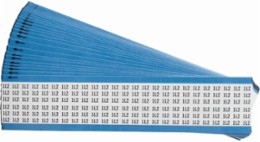 Wire Marker Card - Repositionable Vinyl Cloth, Legend 1L2