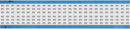 Machine Tool Symbol Scored Wire Marker Card, 1T1, Black on White