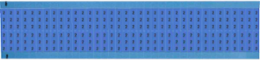 Solid Numbers Scored Wire Marker Card, 2, Cloth, Black on Blue