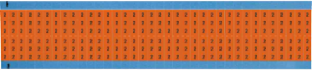 Solid Numbers Scored Wire Marker Card, 2, Cloth