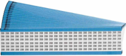 Wire Marker Card - Repositionable Vinyl Cloth, Legend 200