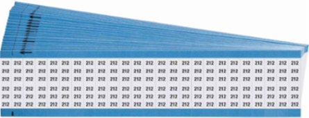 Wire Marker Card - Repositionable Vinyl Cloth, Legend 212