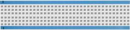 Solid Numbers Scored Wire Marker Card, 22, Black on White