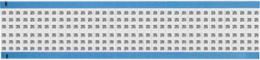 Solid Numbers Scored Wire Marker Card, 25, Black on White