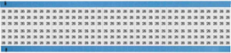 Solid Numbers Scored Wire Marker Card, 26, Black on White