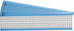 Wire Marker Card - Repositionable Vinyl Cloth, Legend 27
