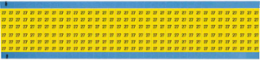 Solid Numbers Scored Wire Marker Card, 27, Cloth