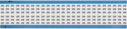 Solid Numbers Scored Wire Marker Card, 270, Black on White