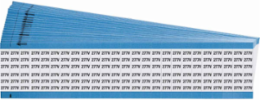 Wire Marker Card - Repositionable Vinyl Cloth, Legend 277V