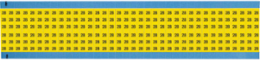 Solid Numbers Scored Wire Marker Card, 28, Cloth