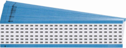 Wire Marker Card - Repositionable Vinyl Cloth, Legend 288