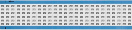 Machine Tool Symbol Scored Wire Marker Card, 2T2, Black on White