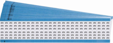 Wire Marker Card - Repositionable Vinyl Cloth, Legend 2T3