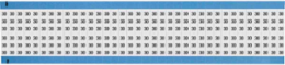 Solid Numbers Scored Wire Marker Card, 30, Black on White