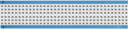 Solid Numbers Scored Wire Marker Card, 38, Black on White