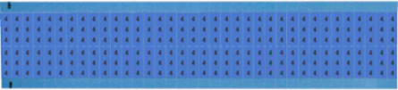 Solid Numbers Scored Wire Marker Card, Cloth