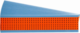 Numbers on Color Backgrounds Wire Markers, Black on Orange, Legend 4