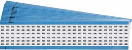 Wire Marker Card - Repositionable Vinyl Cloth, Legend 400