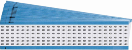 Wire Marker Card - Repositionable Vinyl Cloth, Legend 401