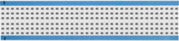 Solid Numbers Scored Wire Marker Card, 46, Black on White