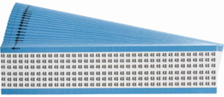 Wire Marker Card - Repositionable Vinyl Cloth, Legend 48