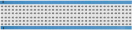 Solid Numbers Scored Wire Marker Card, 49, Black on White