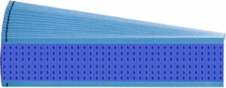Solid Numbers Wire Marker Card, Legend 5