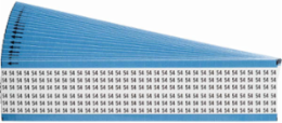 Wire Marker Card - Repositionable Vinyl Cloth, Legend 54