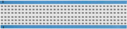 Solid Numbers Scored Wire Marker Card, 56, Black on White